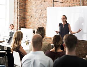 Business team training for project management certification