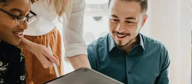 group of people learning basic project management skills