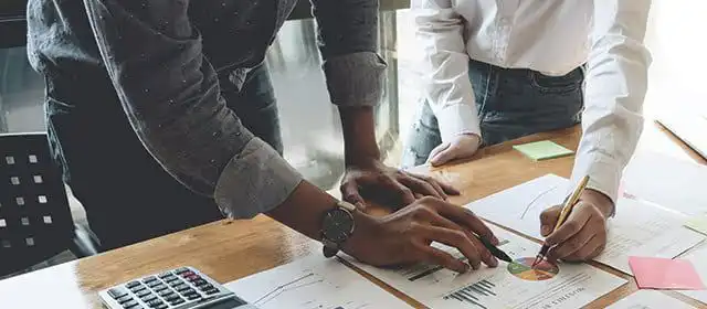 project manager reviewing project scope